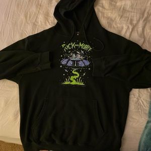 Unisex Rick and Morty Hoodie (M)